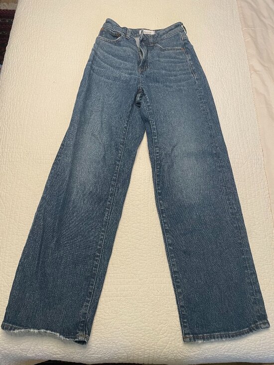 Madewell Denim - Madewell Curvy Perfect Vintage Wide-Leg Jean